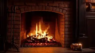 Smooth Jazz Sax & Piano 🎷🔥 Cozy Fireplace Ambience