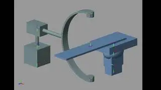Kinematic Modeling of a mobile C-arm fluoroscope and table