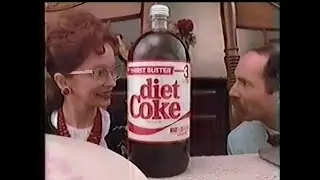 Diet Coke 3-Liter Plastic Bottle TV Commercial - 1985