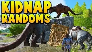 KIDNAPPING A RANDOM PERSON! - Ark Survival Evolved Island No Fliers PVP #15