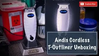 Andis Cordless T-Outliner UNBOXING!!!