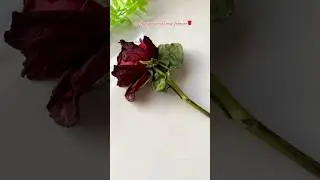 Keep your special rose forever with this simple trick 🌹✨ #diy #rosepreservation #giftideas #forhim