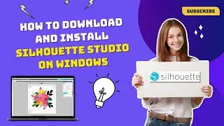 How to Download and Install Silhouette Studio on Windows (Instruction Video!) #howto #silhouette