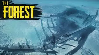 UNDERWATER SHIPWRECK! The Forest Hard Survival S3 Episode 55
