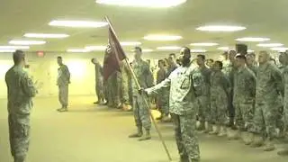 SFC Douglas Wood's final formation, 256 Combat Support Hospital
