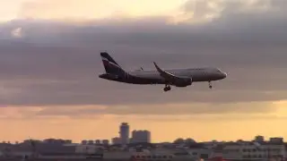 Споттинг в Шереметьево: А320, A320neo, A321 Аэрофлота на фоне грузовых Boeing 747 и Ан-124.