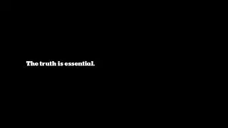 The Truth Is Essential | The New York Times