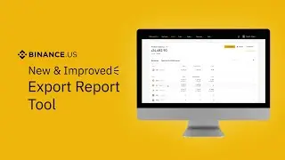 Binance.US | How To Export Your Transaction History
