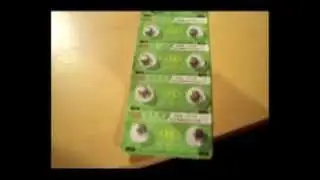 AG4 377A 1 55V Cell Button Batteries BY Goran H