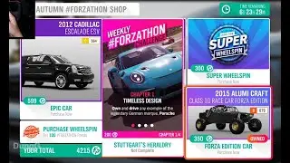 Forza Horizon 4 Weekly Forzathon Challenge - Porsche - Autumn season Update 39