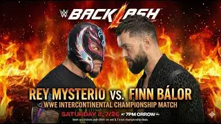 WWE2K25 Universe Mode | Rey Mysterio vs. Finn Balor | WWE Intercontinental Championship Match