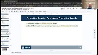 Unity Board of Trustees Meeting [Zoom]