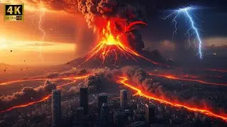 SUPER VOLCANO: The Day the Sun Went Out (Caught on Camera - AI Simulation)