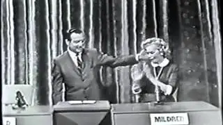 Beat The Odds game show 7/21/61 Part 1