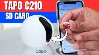 Как вставить SD-карту в Tapo C210. ​​Запись без подписки.