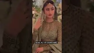 Sajal Aly at Courtyard | Wedding Venue