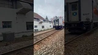 6227 Trailing On MNCR Train #9947 To Wassaic! Hudson Valley Plastics Factory Is In The Background!