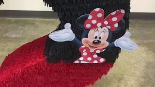 Mini Mouse Pinata Number 2 Birthday Pinatas