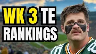 Week 3 TE Rankings Fantasy Football + Tier List - Tucker Kraft Beast