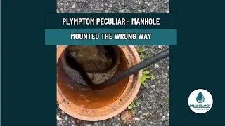 Plympton Peculiar! - Manhole Mounted The Wrong Way FULL VIDEO #manhole #mystery #drainunblocking