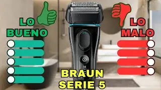✅ PROS y CONTRAS ❌ de la Afeitadora Braun Serie 5 | Opini&oacute;n