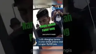 Akibat Pamer Uang Hasil Curian.