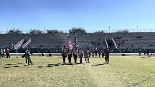 Color Guard at Battle of the Bulls