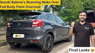 TRANSFORMED! Suzuki Baleno Full Body Overcoat | Complete Transformation🤩 | Red Callipers 😍 MotoFyx