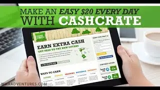 How To Make Money At Home - Cash Crate Check (Proof)