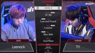 [2018 GSL Season 3] Code S Ro.8 Day1 Match2 Leenock vs TY