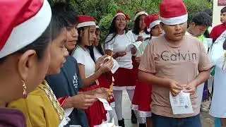 Festival navide&ntilde;o 2025 Telesecundaria Jos&eacute; Vasconcelos, la Laguna, Papantla 