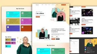Pure HTML CSS Portfolio website  | Portfolio Website design 2026 | uicode.in