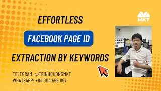 Effortless Facebook Page ID Extraction by Keywords | Duong Tools