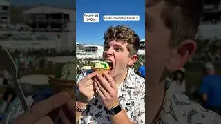 I Ate Everything at The WM Phoenix Open For The Whole Day!