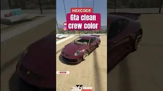 GTA clean crew color comet s2 customization #gta #remix #fypシ゚viral
