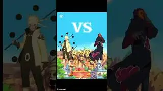 Comparison between Naruto anime characters