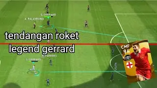 Rocket Shot Goal By Gerrard Pes 2021 Mobile #Shorts
