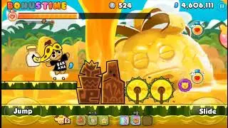 Banana Peel Cookie running on the beta Primeval Jungle map