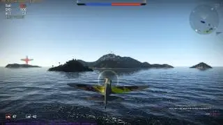 War Thunder | DISCO | Дуэль Spitfire Mk.X почти без крыла с Bf.109F