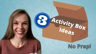 Activity Boxes for Toddlers and Preschoolers: 3 No-Prep Ideas from the Dollar Store