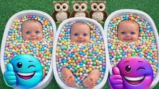 Oddly Satisfying Rainbow Bathtub Candy Cutting ASMR | Relaxing & Stress Relief