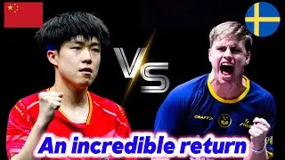Countless Unbelievable Shots | Wang Chuqin vs Truls Moregard｜Truls Moregård