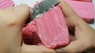 #asmr#soap#soapcubs#мыло#режумыло#мыльныекубики#pink