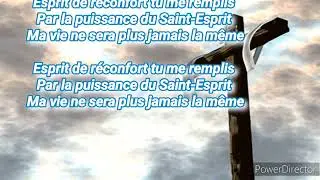 Play-back Il y a une onction ici (avec parole)