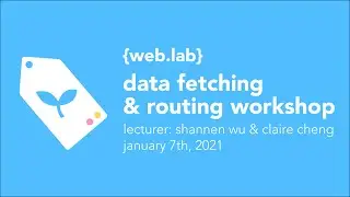 IAP 2021 Day 4 - Data Fetching & Routing Workshop