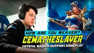 CEMATHESLAYER УНИЖАЕТ ВИВЕРА И ЕГО ДРУЗЕЙ | CRYSTAL MAIDEN DOTA 2 7.28C
