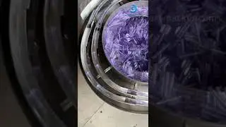 Automatic meidical needle cover cap vibrating sorting bowl with double output track