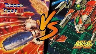 Versus : THUNDER FORCE III (MD) / GATE OF THUNDER (PCE)