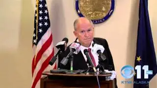 Gov. Bill Walker Gives Provides Update on Alaska LNG Special session
