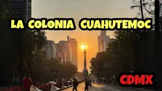 Colonia Cuauhtémoc CDMX 🇲🇽 | Ángel de la Independencia, Diana Cazadora y vida urbana 